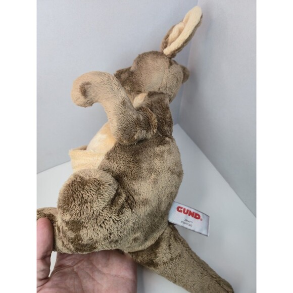 GUND Kangaroo JIRRA Mother Kid Plush Soft Toy Stuffed Animal 6047380 - Picture 5 of 6